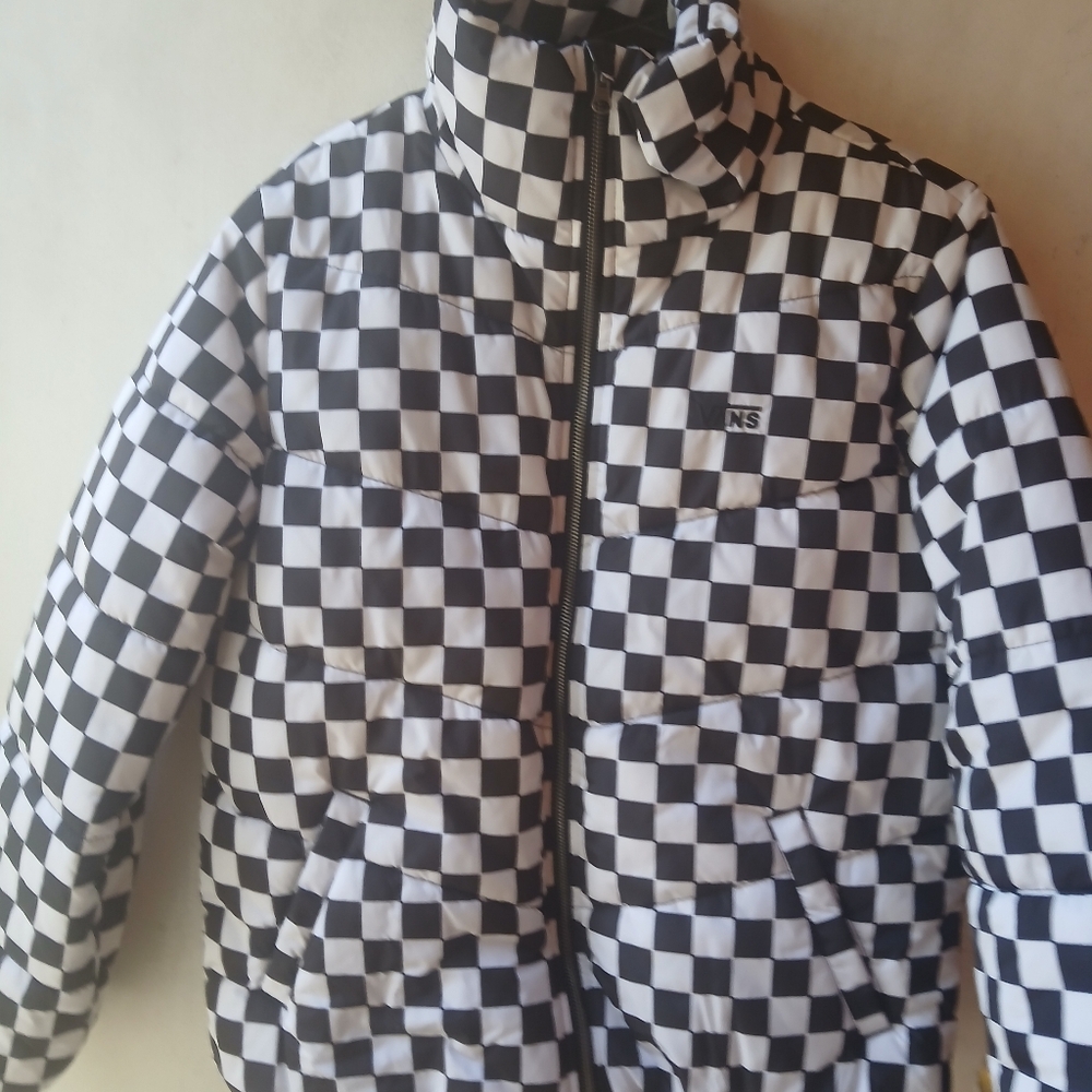 Vans Puffer Checkered Jacket - Picture 9 of 10